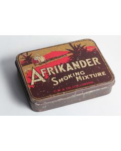 Boîte à Cigarettes tôle Afrikander Smocking Mixture
