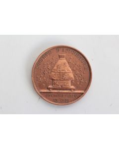 Médaille Société d'apiculture Paris 1856 Concours apicole