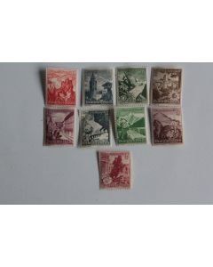 Timbres Allemagne 1938 série complète secours d'hiver neufs