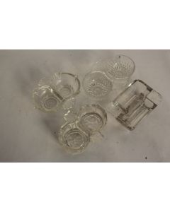 4 Anciennes Salières verre
