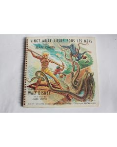 Livre Vinyle Vingt mille lieues sous les mers Jean Gabin 1966