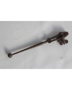 Ancien étau à main fer forgé horloger