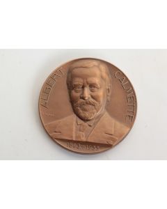 Médaille Albert Calmette Institut Pasteur 1963
