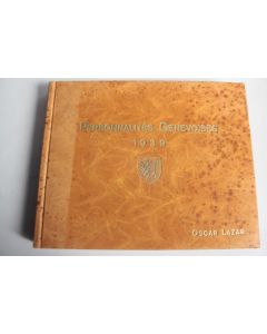 Livre Personnalités Genevoises Oscar LAZAR Genève 1939 Suisse