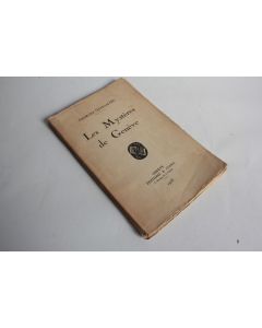 Livre Les Mystères de Genève Georges Oltramare 1923
