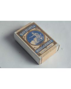 Ancienne boite Teinture Bleu Helvétia Talissot & Chevalier Genève