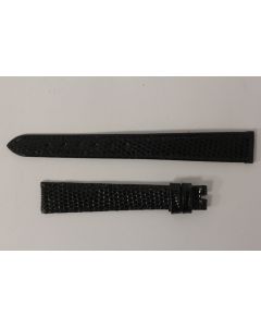 Bracelet montre Universal Genève lézard noir 13 mm