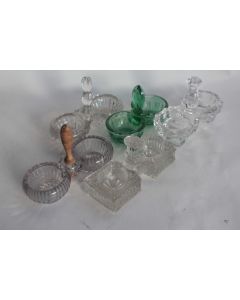 5 Anciennes Salières verre