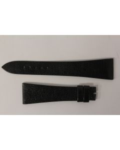 Bracelet montre Universal Genève lézard noir 22 mm