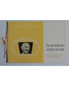 Timbres Or Yemen dr Konrad Adenauer neuf 1967