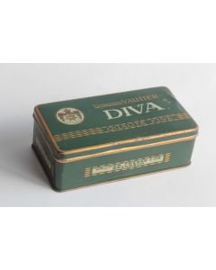 Boîte à Cigarettes tôle Diva Vautier Frères & Cie