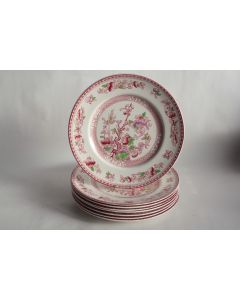 Assiettes Terre de fer Indian Tree W.R. Midwinter Angleterre