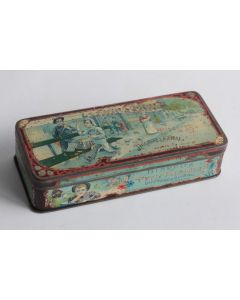 Boîte tôle Biscuits Le petit Parisien Ducasse & Guibal