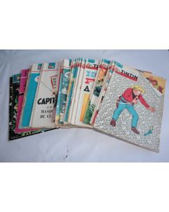 Lot 28 BD journal Tintin 1965 à 1968
