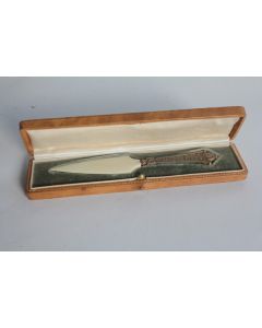 Ouvre lettre Coupe papier argent Art Nouveau
