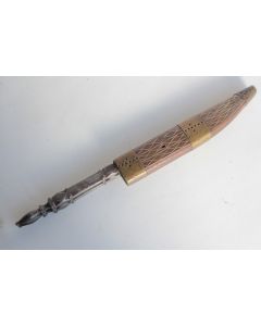 Paire Couteau Rasoir Kabiles XIXe siècle Afrique du nord