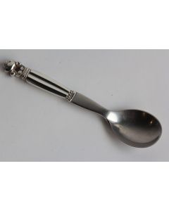 GEORG JENSEN Cuillère à Œuf Acorn argent Danemark