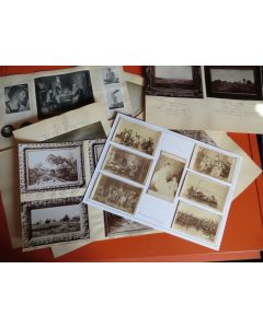 Lot (24) anciennes photos de tableaux