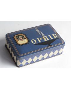 Boîte à Cigarettes tôle Ophir Tabacs d'Orient Sato