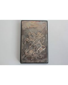 Icône orthodoxe Saint Georges terrassant le dragon