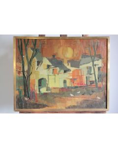 Tableau Peinture à l'huile Hans ECKERT