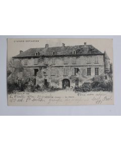 CPA France L'aisne dévastée Mercin La mairie