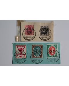 Timbres Allemagne oblitéré WEIMAR 1919