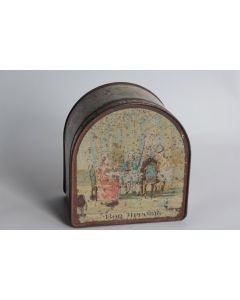 Boîte tôle lithographiée Chicorée La Magicienne Bon appétit