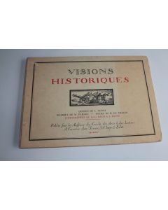 Livre et partition Visions Historiques W. Pahnke et H. de Ziegler 1915