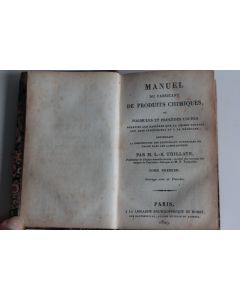 Manuel du fabricant de produits chimiques M. L.-S. Thillaye 1829
