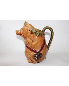 Pichet Cochon au jambon attribué à ORCHIES