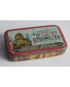 Boîte à Cigarettes tôle El Marino Belgique