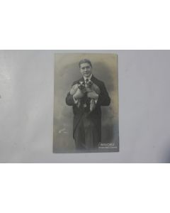 Carte photo Bouchez et ses Chats Siamois Warsa Paris
