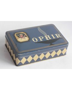 Boîte à Cigarettes tôle Ophir Tabacs d'Orient Sato
