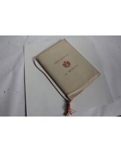Carnet timbres Monaco jeux olympiques et sculpteur FJ Bosio 1948