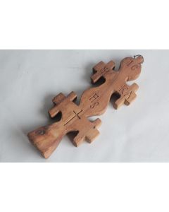 Sceau bois Croix Copte