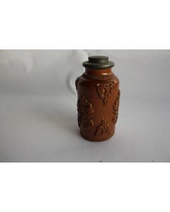 Ancien pot à tabac en grès de Beauvaisis XIXe siècle