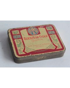 Boîte à Cigarettes tôle Eckstein Gold Allemagne