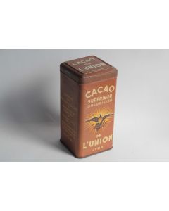 Boîte tôle Chocolat Cacao de l'Union Lyon