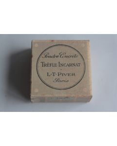 Boite à poudre concrète Trèfle Incarnat L.T. Piver