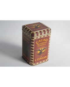 Boîte tôle Chocolat Cacao de l'Union Lyon