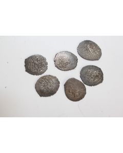 Lot de 6 anciennes monnaies orientales