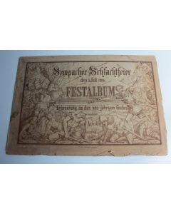 Livre Sempacher Schlachtfeier Festalbum Karl Jauslin 1886