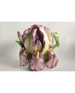 Vase barbotine Iris Massier Art Nouveau