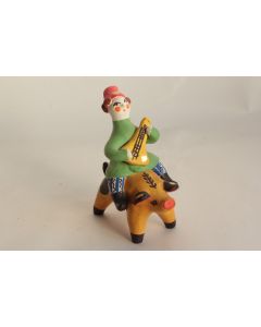 Figurine de Dymkovo poterie Art Folklorique Russe