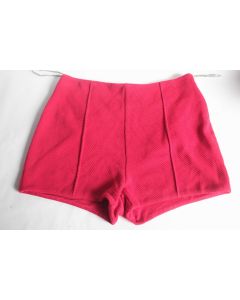 HERMES Short coton rouge T38 Femme