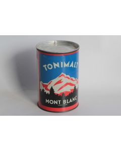 Boîte tôle Chocolat Tonimalt Mont Blanc Haute-Savoie
