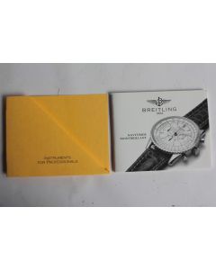 BREITLING livret notice montre Navitimer Montbrillant