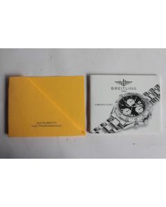 BREITLING livret notice montre Chono Colt