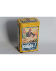 Boîte tôle chocolat cacao BANANIA 1kg Épices